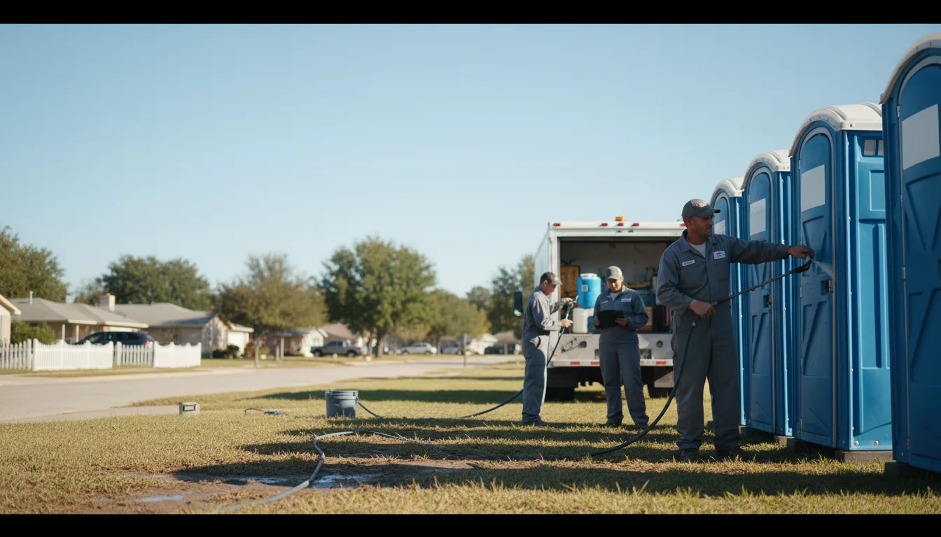 Long-Term Portable Toilet Rental in Montague, TX near me